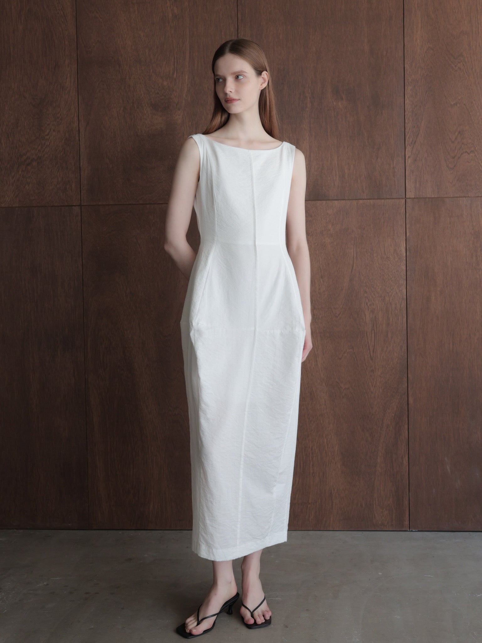 allure silhouette slinky maxi dress (POP UP)