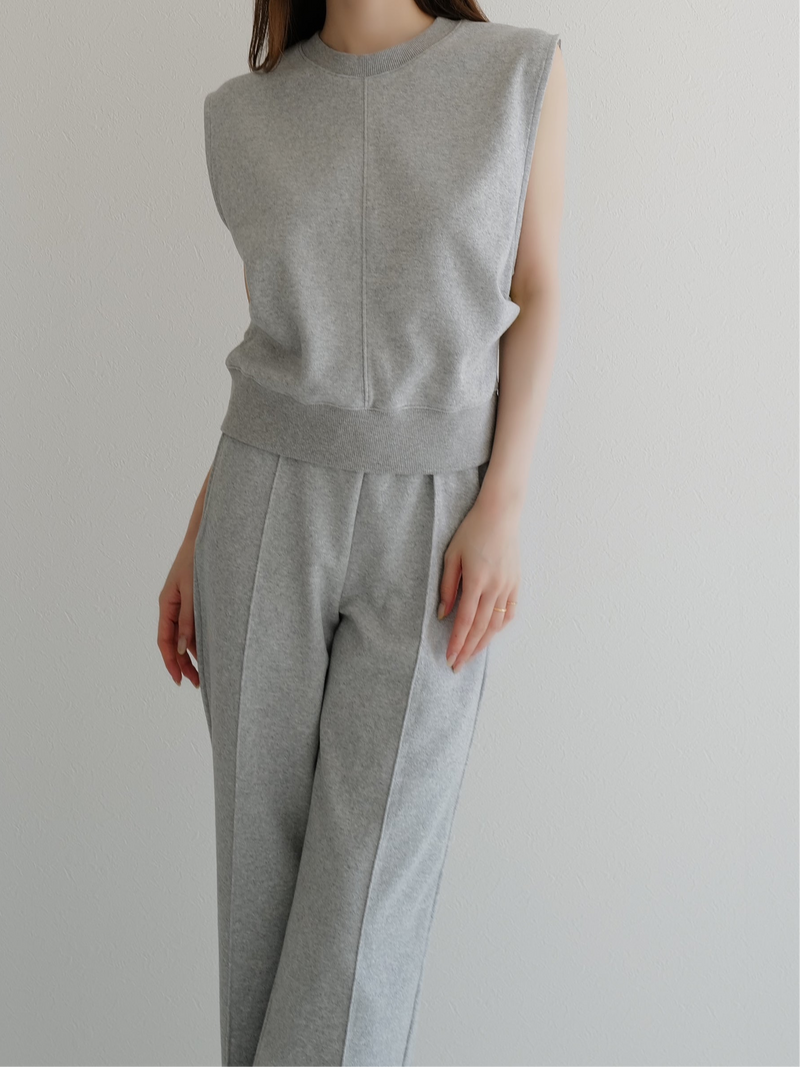 side tuck sweat top