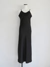 satin cami long dress