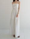 gathered bare jumpsuits