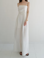 gathered bare jumpsuits