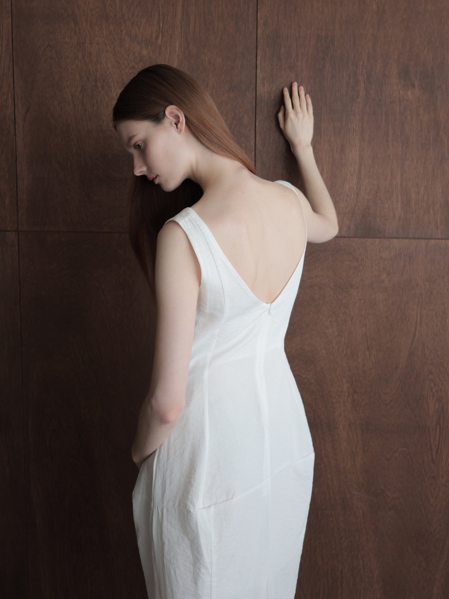 allure silhouette slinky maxi dress (POP UP)