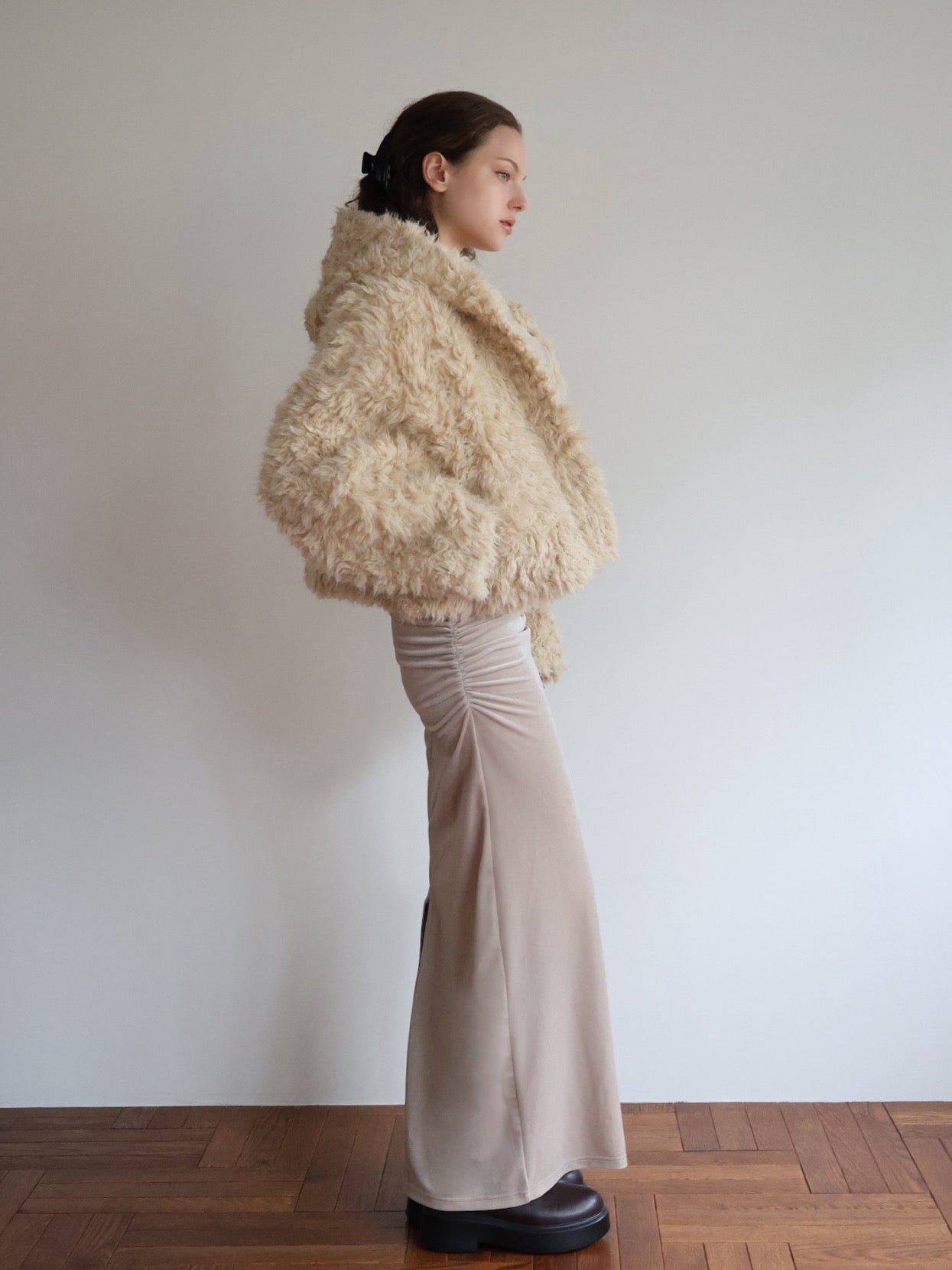 poodle fur blouson