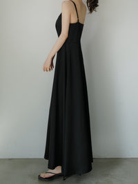 silky slip maxi dress