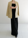 belted tailored jacket