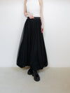 balloon tulle skirt