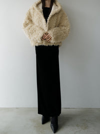 poodle fur blouson