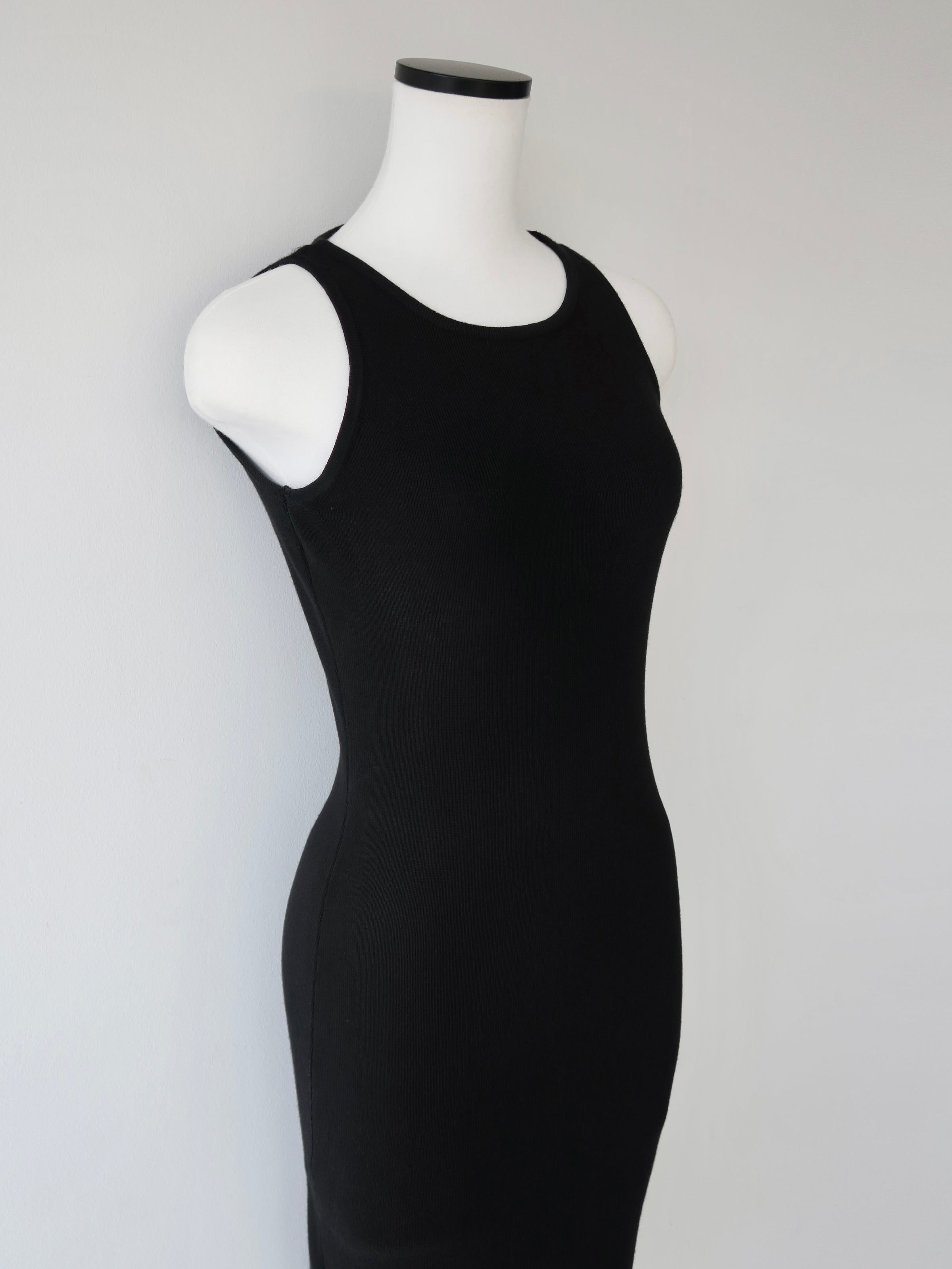 minimal tank mini dress