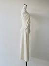 volume drape tank dress