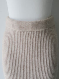 textured peplum knit set