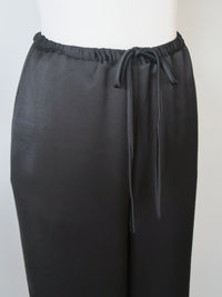 fluid satin pants