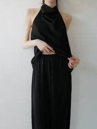 satin touch halter top