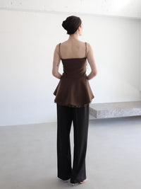 flare peplum top