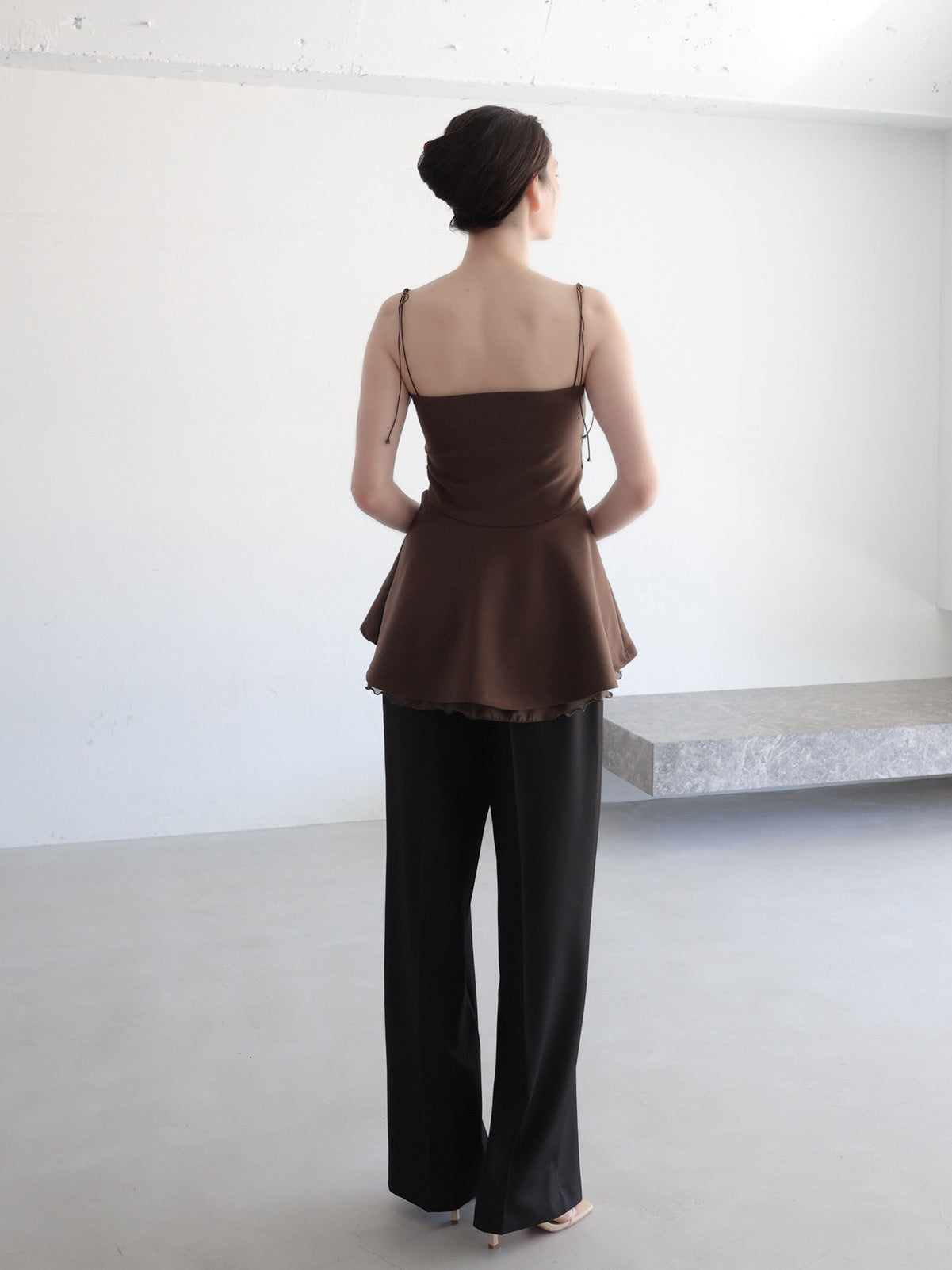 flare peplum top