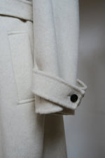 cashmere stand collar coat