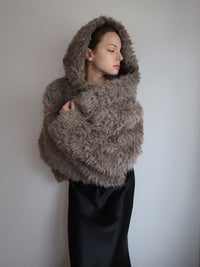 poodle fur blouson