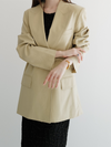 belted tailored jacket