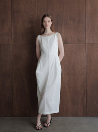 allure silhouette slinky maxi dress (POP UP)