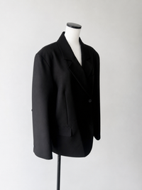 stripe-line tailored jacket