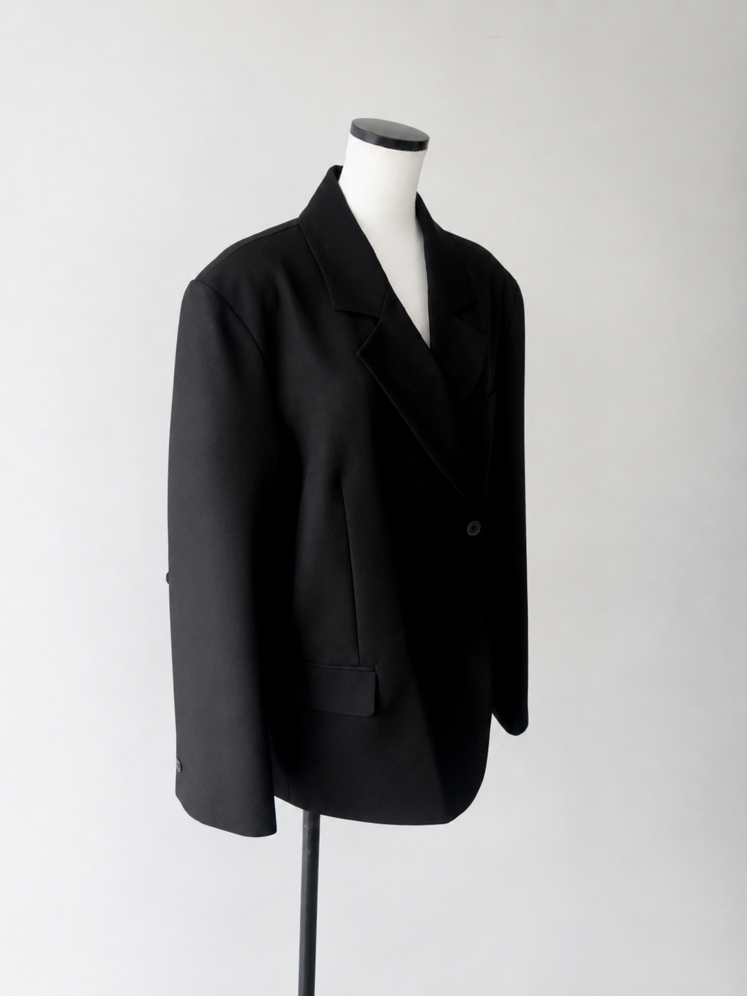 stripe-line tailored jacket