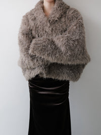 poodle fur blouson