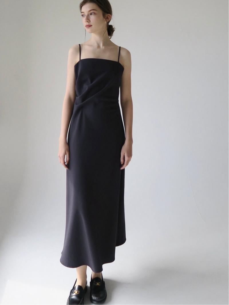 新品maisoncelon asymmetry drape cami dress asymmetry drape cami dress – célon