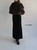 ( 12/27 20:00 ~ resale ) eco fur short jacket