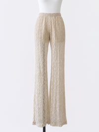 bloom lace straight pants