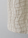 wavy tile pattern long sleeve dress