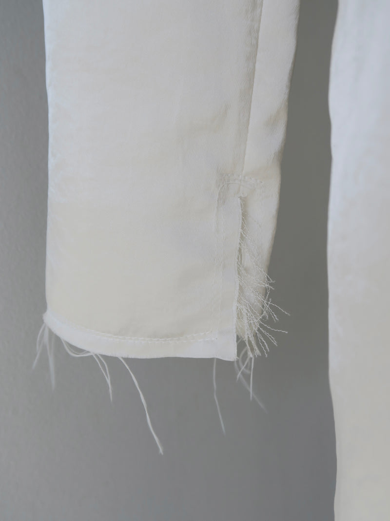 darted luster dress