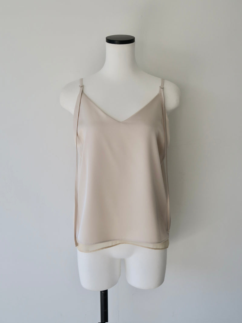 luxe satin cami