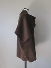 cashmere cape half coat