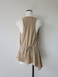 drape cowl blouse