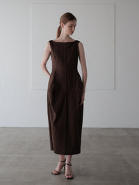 allure silhouette slinky maxi dress (POP UP)