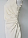 waist pointed dress