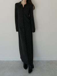 summer sale / hook rib knit skirt