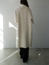 cashmere cape long coat
