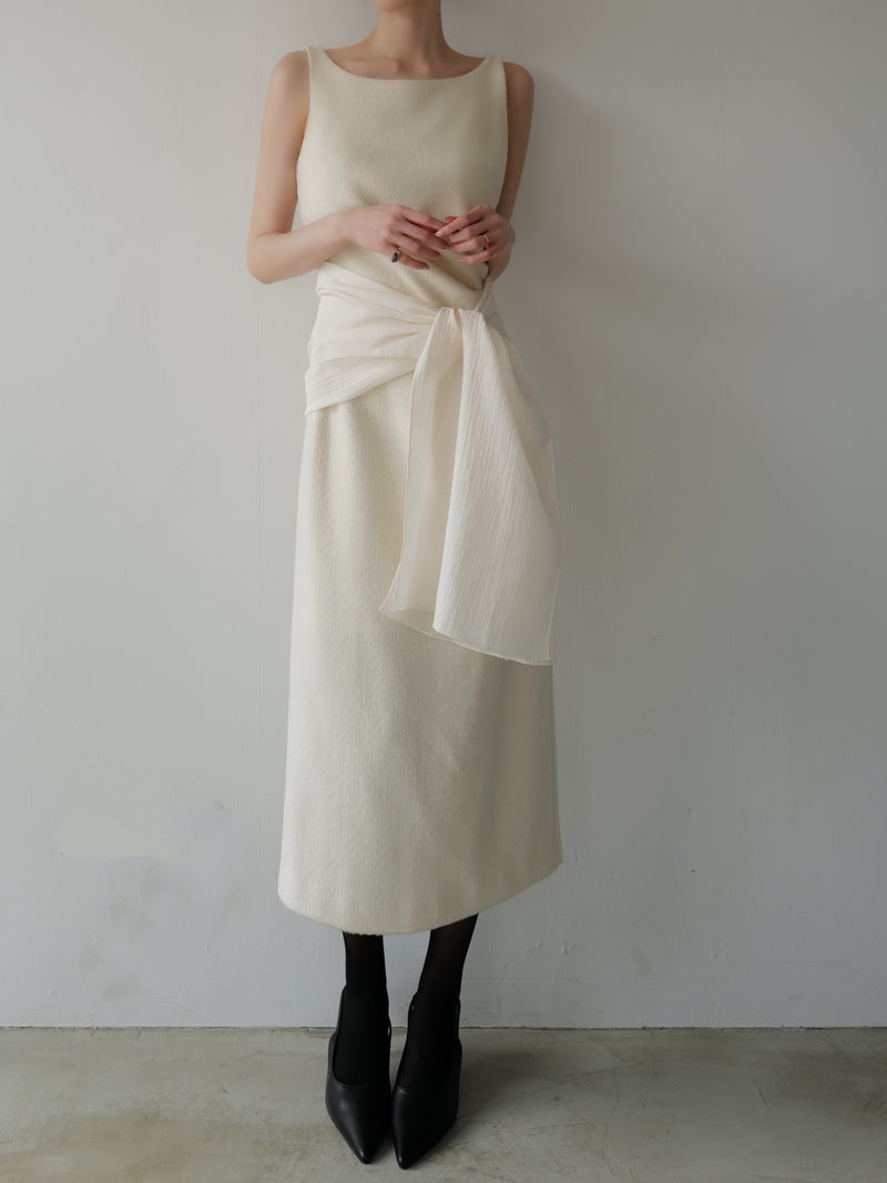 waist pointed dress
