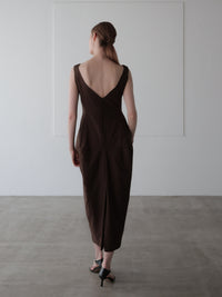allure silhouette slinky maxi dress (POP UP)
