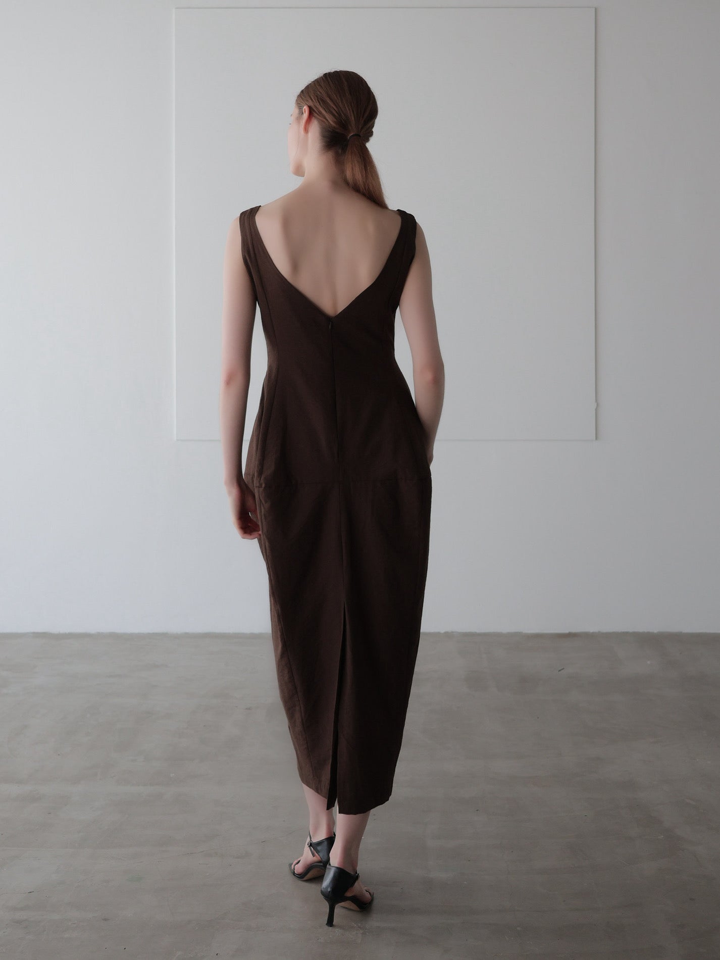 allure silhouette slinky maxi dress (POP UP)