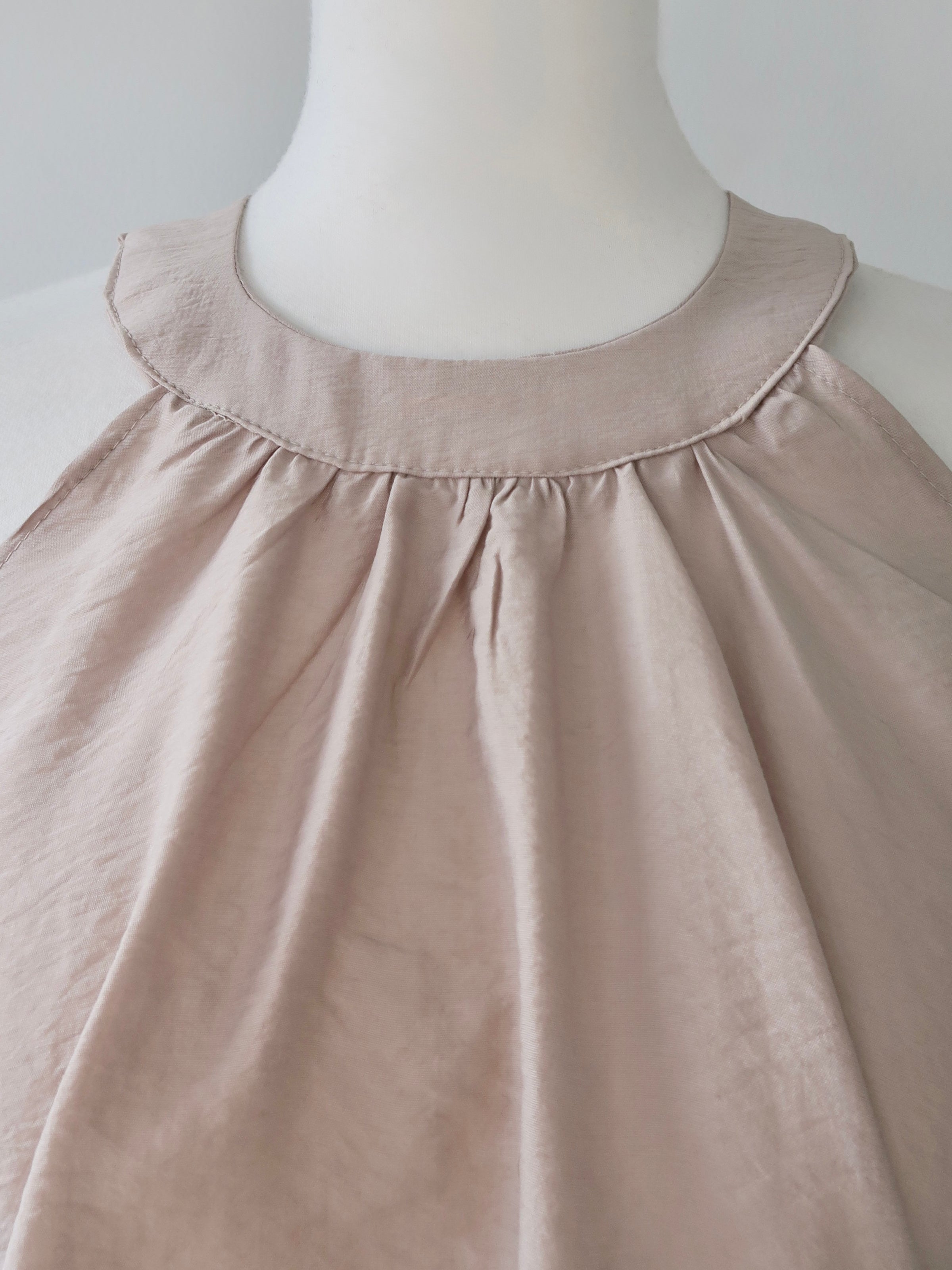 halter neck chiffon blouse