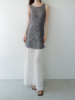 sparkle contrast dress