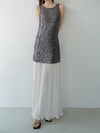 sparkle contrast dress