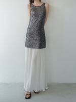 sparkle contrast dress