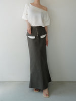 layered-like long skirt