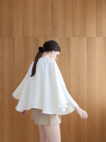 cascade layered-like blouse