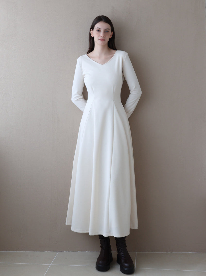 v silhouette dress