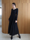 v silhouette dress