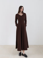 v silhouette dress