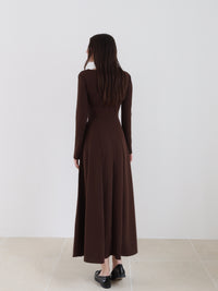 v silhouette dress